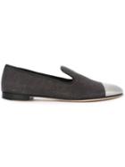 Giuseppe Zanotti Design Contrast Toe Cap Slippers