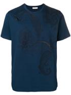 Etro Paisley Embossed T-shirt - Blue