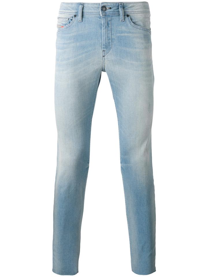 Diesel Slim-fit Jeans, Men's, Size: 32, Blue, Cotton/spandex/elastane