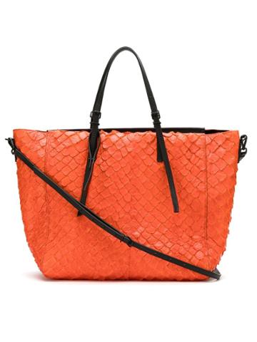 Osklen Pirarucu Tote Bag - Orange