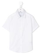 Boss Kids Classic Short Sleeve Shirt, Boy's, Size: 12 Yrs, White