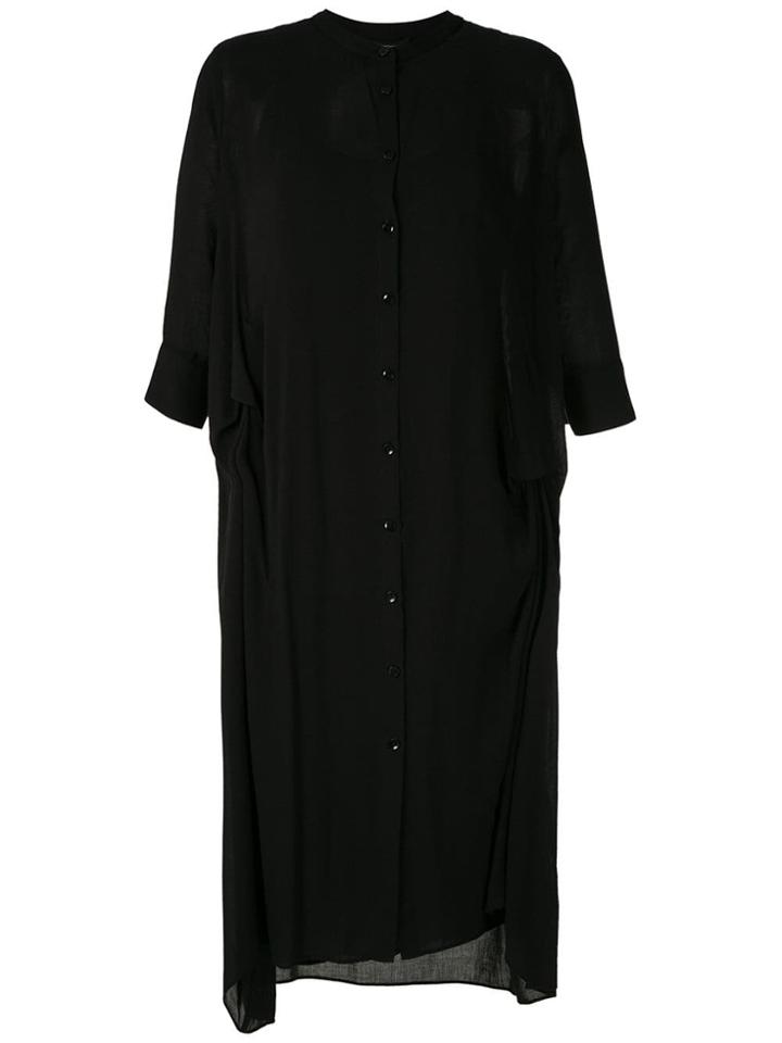 Uma Raquel Davidowicz Rico Midi Shirt Dress - Black