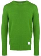 Department 5 Long-sleeve Fitted Sweater - Green