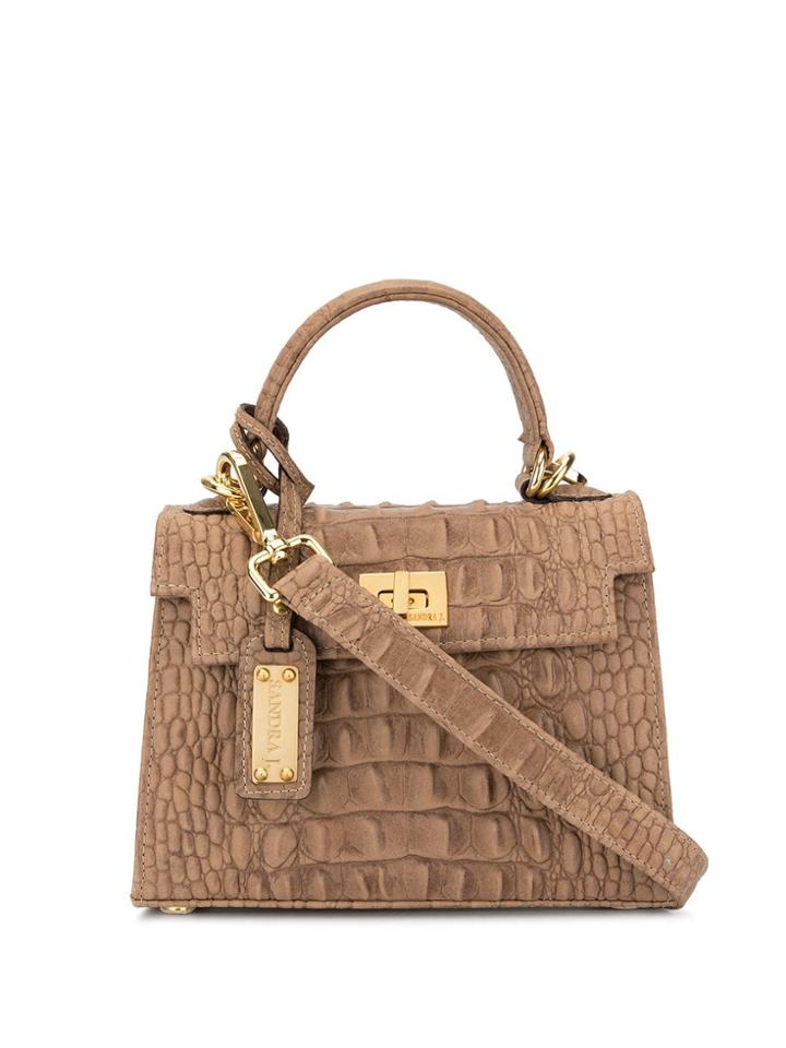 Sandra J Sophie Mini Handbag - Brown