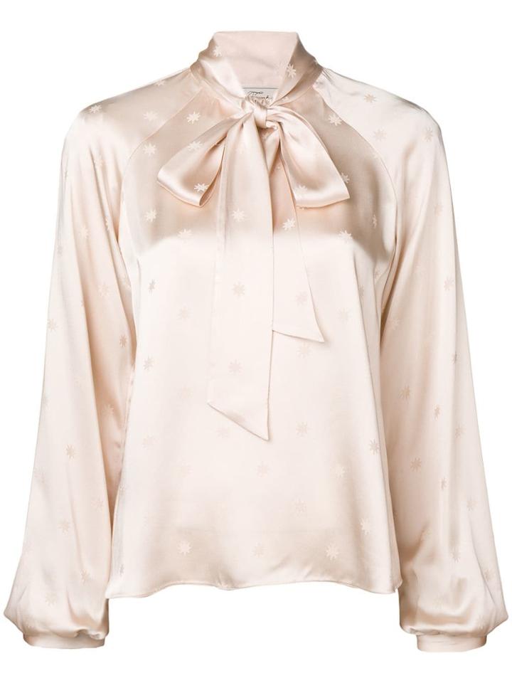 Temperley London Betty Pussy Bow Blouse - Pink