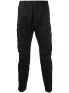 Dsquared2 Skinny Fit Cargo Pants - Black