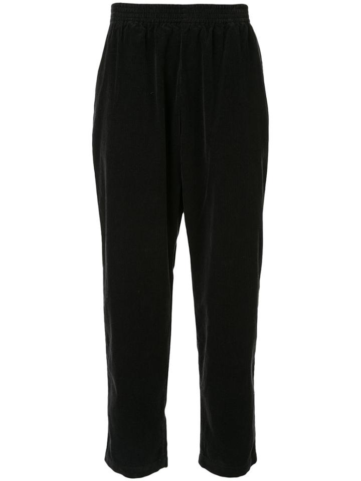 Tomorrowland Elasticated Waist Chinos - Black