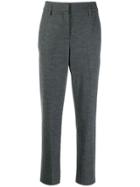 Luisa Cerano Tailored Cropped Trousers - Grey