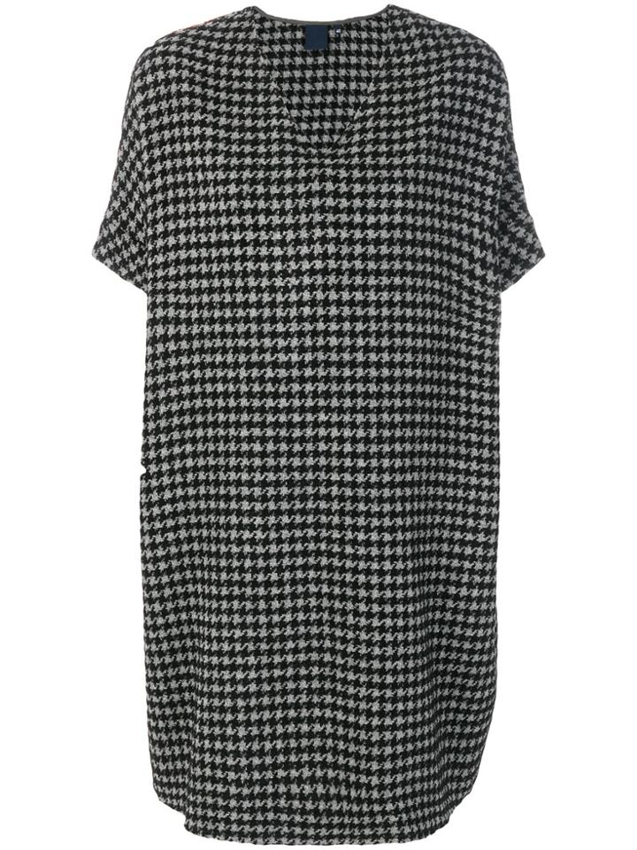 Aspesi Checked Dress - Black