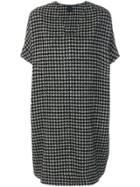 Aspesi Checked Dress - Black