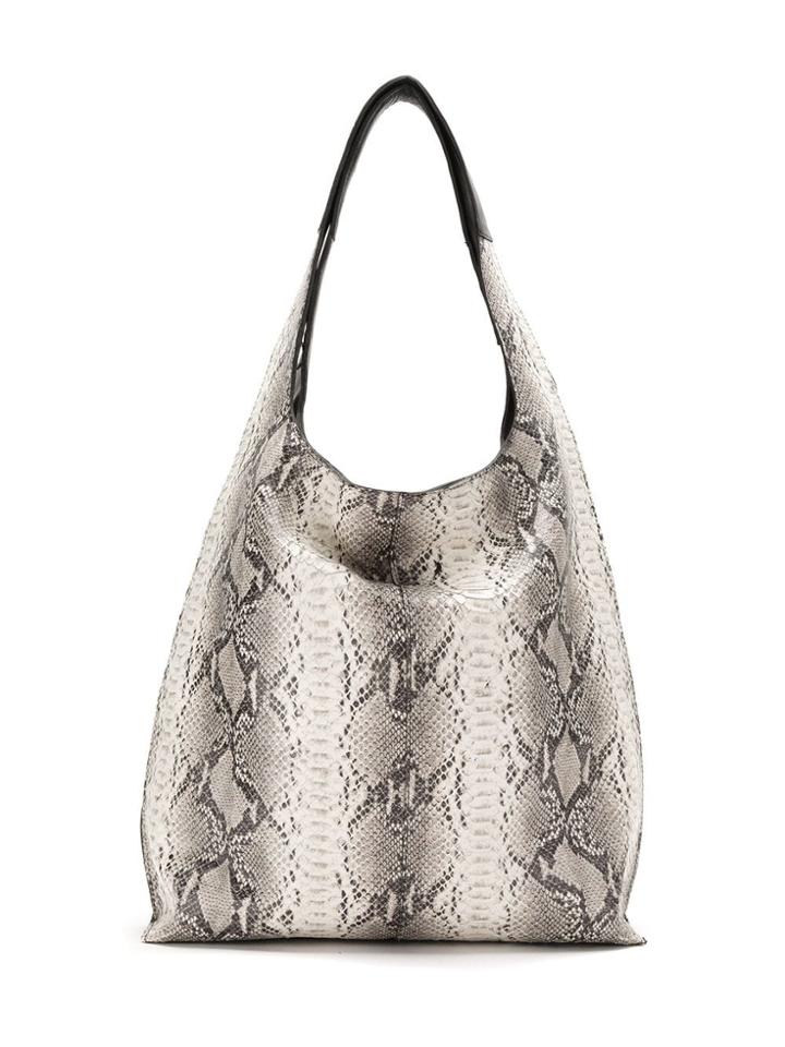 Mara Mac Leather Shoulder Bag - Neutrals