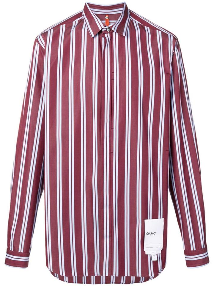Oamc Striped Shirt - Purple