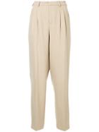 Seya. Wide Leg Trousers - Brown