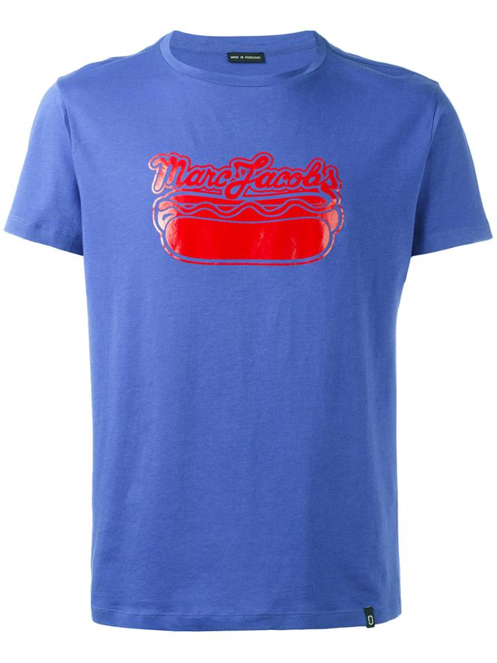 Marc Jacobs Logo Print T-shirt - Blue