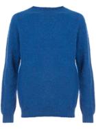 Officine Generale Knit Sweater - Blue