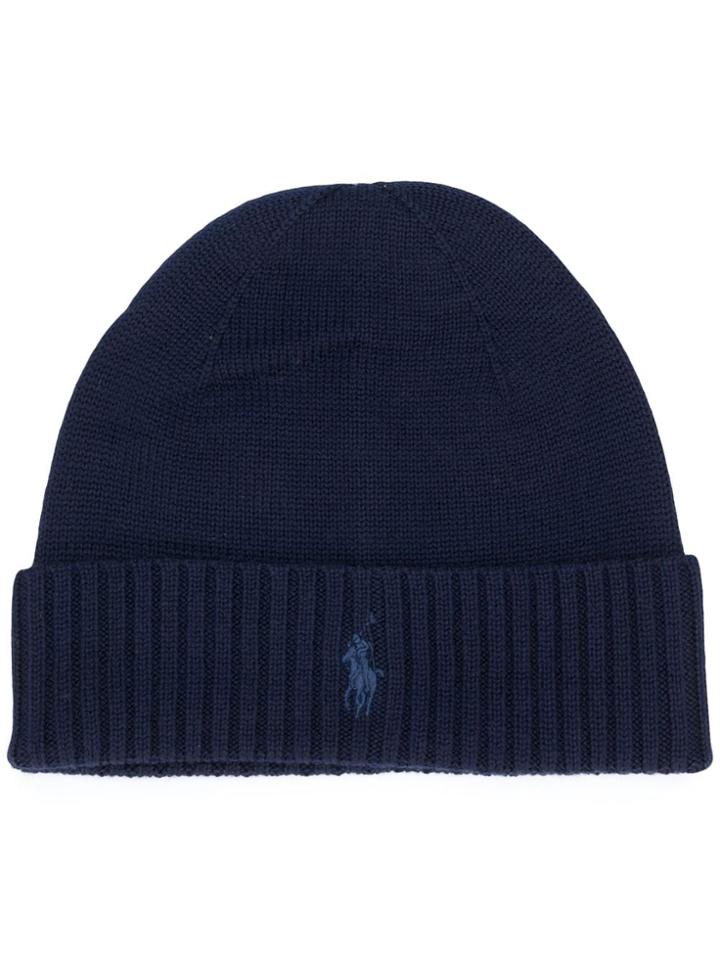 Polo Ralph Lauren Embroidered Logo Hat - Blue