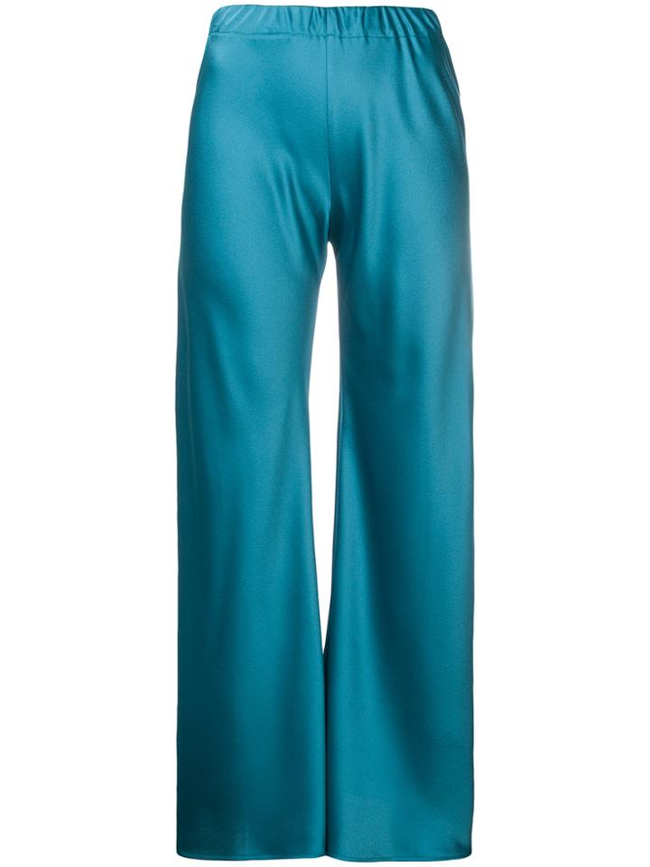 Blanca Flared Trousers - Blue