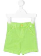 Il Gufo - Denim Shorts - Kids - Cotton/spandex/elastane - 18 Mth, Green