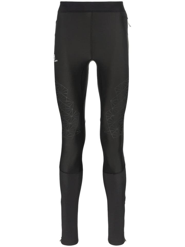 Salomon S/lab Fast Wing Running Leggings - Black