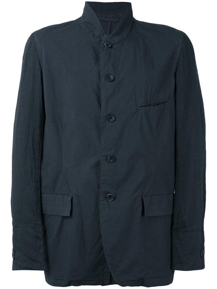 The Viridi-anne Three Button Blazer - Grey