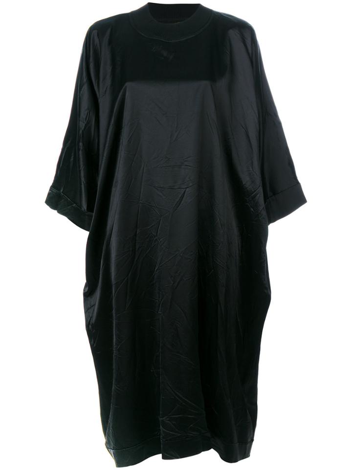 Maison Margiela Oversized Lightweight Dress - Black