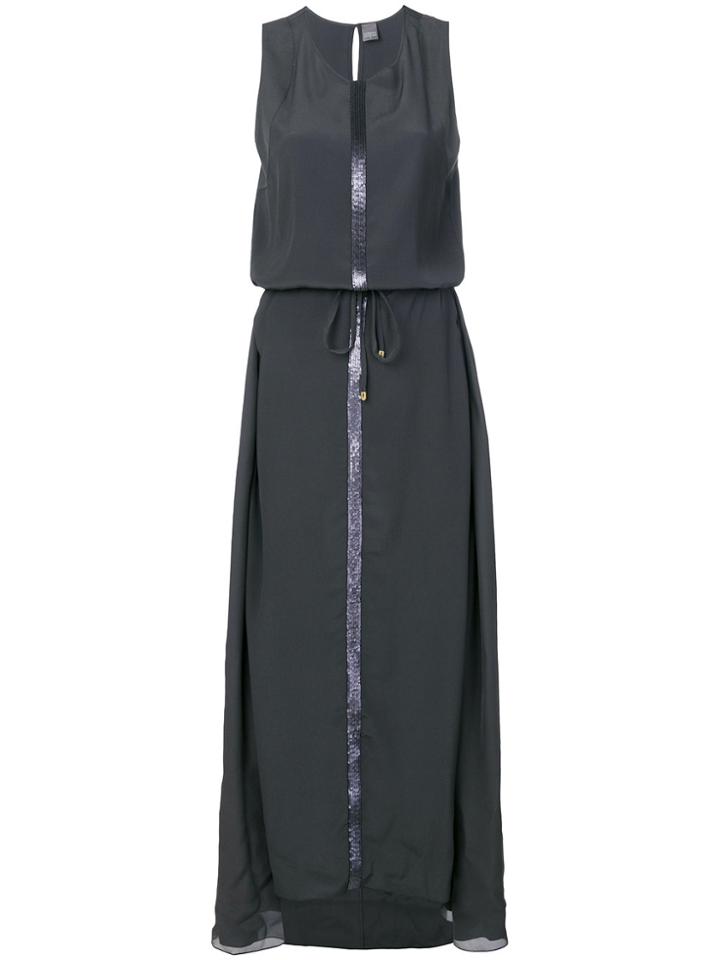 Lorena Antoniazzi Sequin Detail Long Dress - Grey