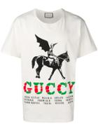 Gucci Winged Jockey Oversized T-shirt - White