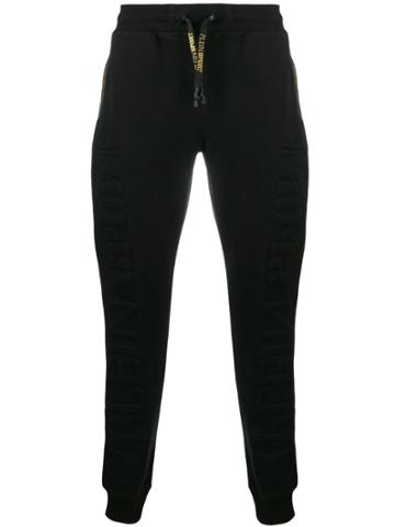 Plein Sport Elasticated Waist Trousers - Black