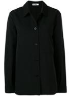 Jil Sander Fitted Shirt Jacket - Black