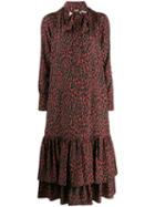 La Doublej Good Witch Wrap Dress - Red