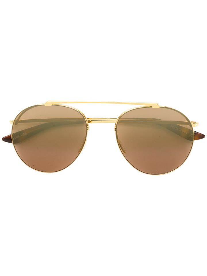 Christian Roth Eyewear Reducer Sunglasses - Metallic