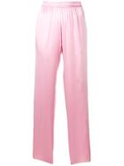 Aries Slit Leg Track Pants - Pink & Purple