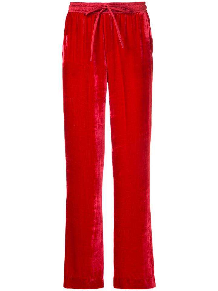 P.a.r.o.s.h. Wide Leg Trousers - Red