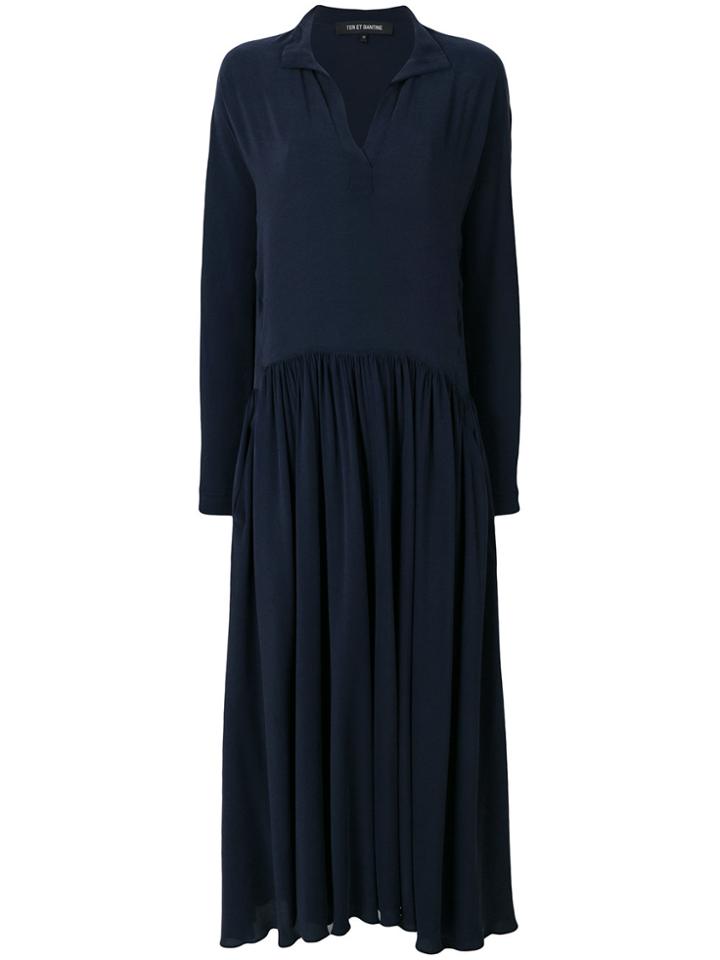 Ter Et Bantine Flared Maxi Dress - Blue