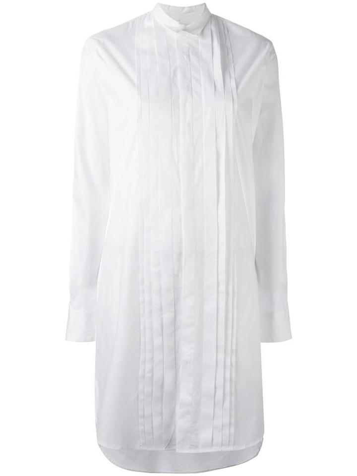 A.f.vandevorst 'director' Dress, Women's, Size: 36, White, Cotton/spandex/elastane