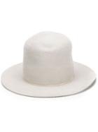 Ilariusss Felt Hat, Adult Unisex, Size: 60, White, Rabbit Fur Felt