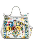 Dolce & Gabbana - Sicily Tote - Women - Calf Leather - One Size, White, Calf Leather