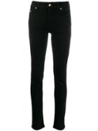 Versace Jeans Couture Mid-rise Skinny Jeans - Black