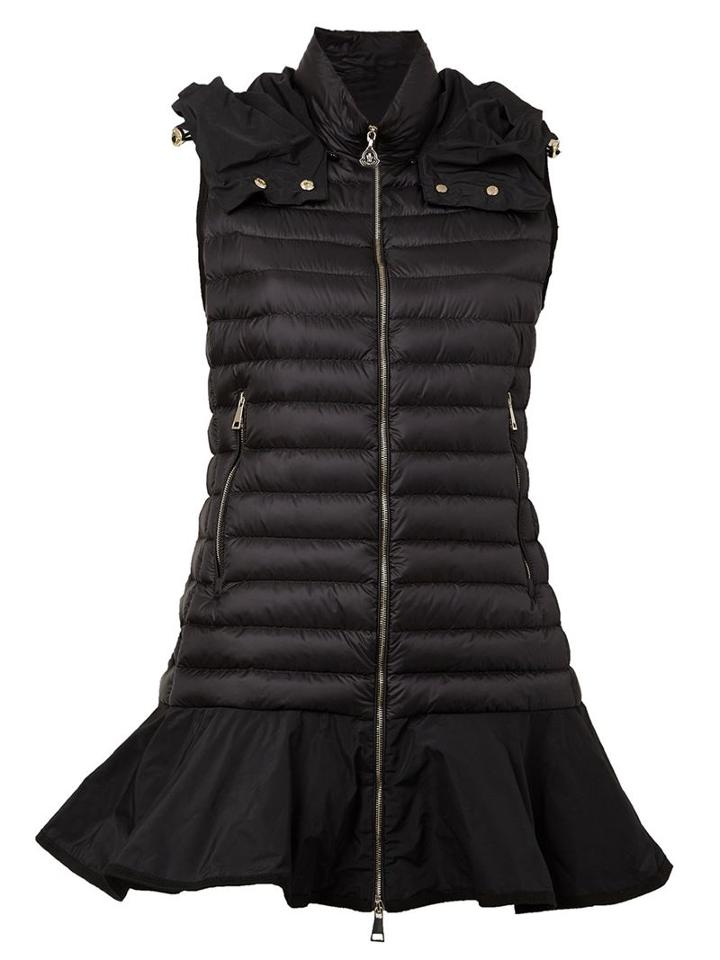Moncler 'dorade' Padded Gilet, Women's, Size: 3, Black, Polyamide/polyester/feather/goose Down