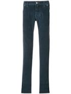 Jacob Cohen Handkerchief Corduroy Trousers - Blue