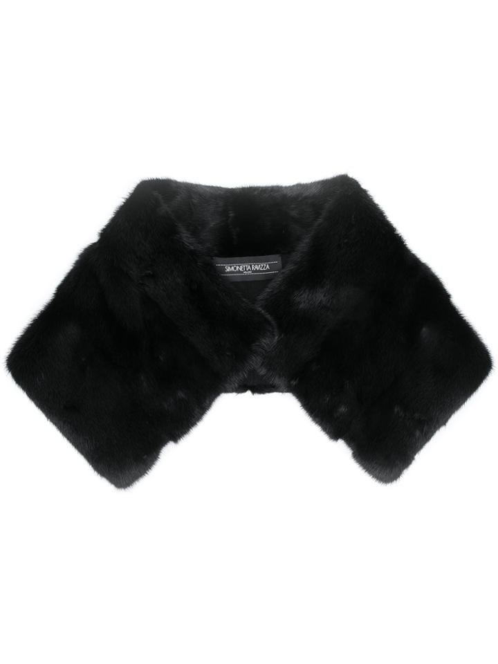 Simonetta Ravizza Collar Scarf - Black