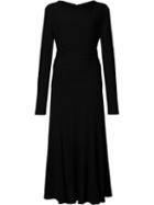 Derek Lam Long Sleeve Dress, Women's, Size: 46, Black, Viscose