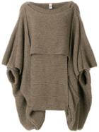 Comme Des Garçons Pre-owned Knitted Sweater - Brown