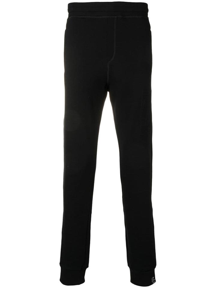 Lanvin Slim-fit Track Trousers - Black