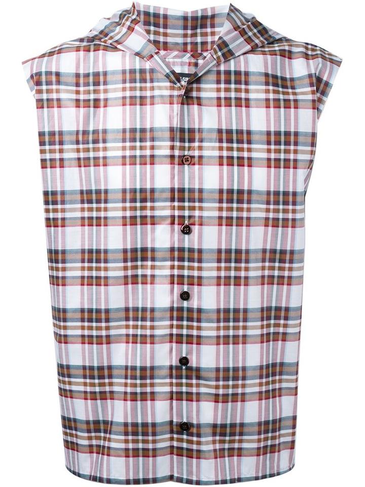 Raf Simons Sleeveless Shirt With Hood