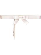 Chanel Vintage Satin Bow Belt, Women's, Pink/purple