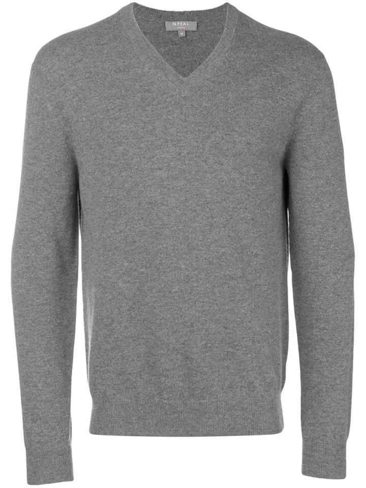 N.peal Cashmere Jumper - Grey