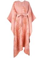 Taller Marmo Tie-waist Kimono Dress - Pink