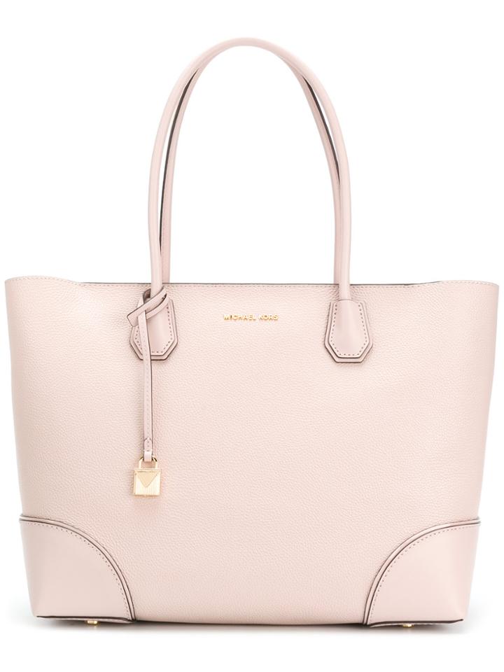 Michael Michael Kors Mercer Gallery Large Tote - Pink & Purple