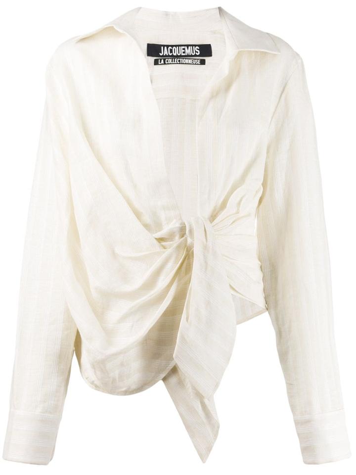 Jacquemus La Chemise Bahia Shirt - Neutrals